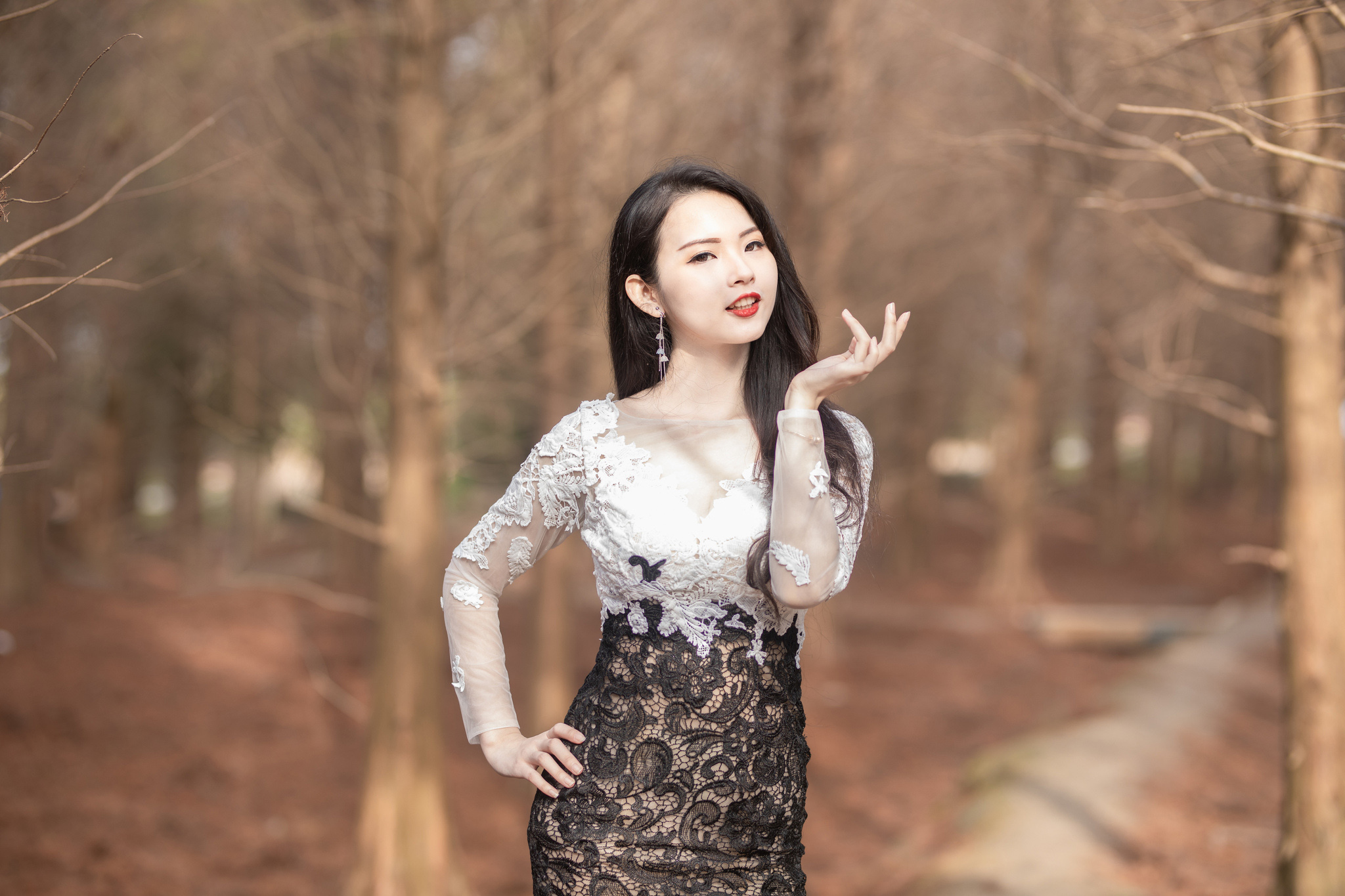 沈秋國作品  邻家女孩杨宓凌